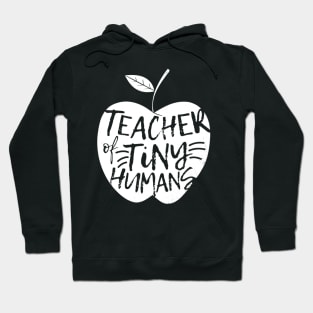 Teacher Of Tiny Humans Funny Preschool Teacher Hoodie